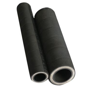 China Steel Wire Spiral Oil Rubber Hose OEM Custom High Pressure 856 4Shipping & Handling 4 5/8 INCH Hydraulic Hose Industrial Rubber Hose for sale