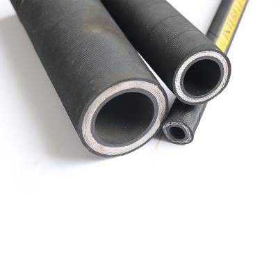 China Custom High Pressure EN 856 4Shipping and Handling Steel Wire Spiral Oil Rubber Hose OEM 4 2 INCH Hydraulic Hose Industrial Rubber Hose for sale