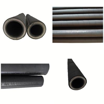 China 4Shipping Rubber Hose and Oil Handling of High Pressure Spiral Steel Wire Reinforced Hydraulic Rubber Hose for sale