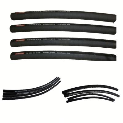 China Backhoe Rubber High Quality Professional Loader Tractor Hose Oil Hose and Fittings Set for sale