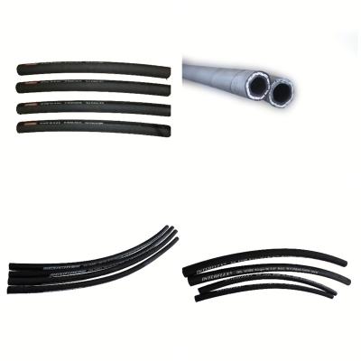 China China Rubber High Pressure Hydraulic Hose Pipe Oil Steel Wire Braided Rubber Hose R1 R2 1SN 2SN for sale