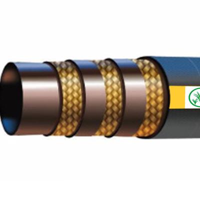 China Steel wire synthetic rubber braided hydraulic hose for mine: 602 three layers for sale