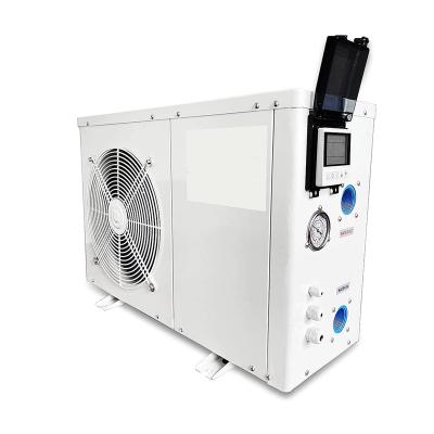 China GRAT Outdoor Air To Water Heatpump Swimming Pool Heater Pump R32 DC Inverter Small Air Source Swim Pool Heat Pump Water Heater for sale