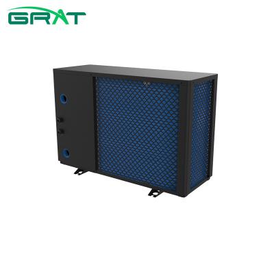 China RV GRAT Brand Pool Heat Pump R32 2.8-11.5KW 220-240V~50Hz/1Ph Stainless Steel Galvanized Black Black Heat Pump or Customization for sale