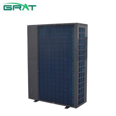 China RV GRAT Brand DC Inverter Heating & Cooling & DHW 3 in 1 Heat Pump Galvanized Air Source Heat Pump 6.5-40KW R32 Black Heat Pumps for sale