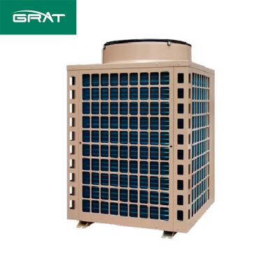 China RV GRAT Heat Pump Hot Water System Swimming Pool Stainless Steel Heat Pump Provide You With R22 10-100KW for sale