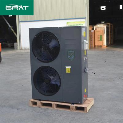 China RV GRAT Provide You With R32 Heat Pump Galvanized Black Air Source Heat Pump 6.5-40KW Swimming Pool Heat Pump for sale