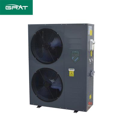 China RV GRAT Brand Provide You With R32 DC Inverter Heating and Cooling and DHW 3 in 1 Heat Pump Galvanized Black Heat Pump 6.5-40KW for sale