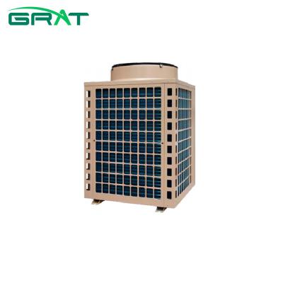 China RV GRAT Brand R22 10-100KW Heat Pump Heater Steel Stainless Air Source Water Heat Pump CO2 Water Heater for sale