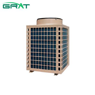 China Rv GRAT Brand Made in China 10-100KW Air Source Heat Pump Water Heater Stainless Steel Air Source Heat Pump for sale