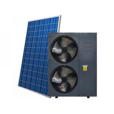 China RV GRAT Brand DC Inverter Heating & Cooling & DHW 3 in 1 Heat Pump Galvanized Black Air Source Heat Pump 6.5-40KW for sale