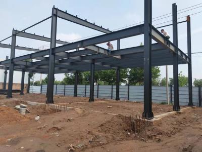 China Elegant  Painted Prefabricated Steel Warehouse Industrial Steel Structure Workshop for sale