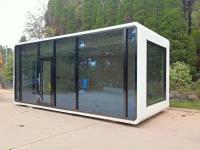Κίνα LANGE Pitched Flat Pack Container House Portable Expandable Homes 13.92m2 προς πώληση