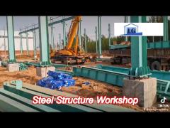 hot rolled steel structure workshop metal louver pre manufactured warehouse