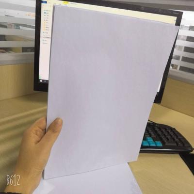 China 60 70 80 90 100 120GSM Raw White Bond Paper//Uncoated Offset Paper with High Grammage for sale