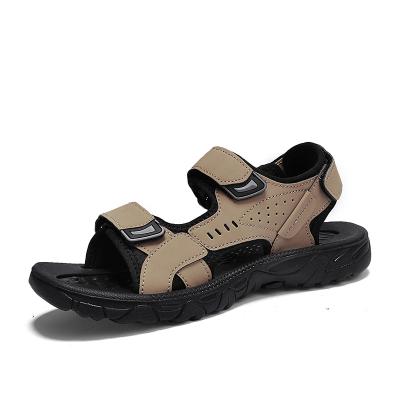 China Summer 30-45New Lightweight Men's Parent-child Shoes Flat Casual Magic Sandals Paste Outdoor Fashionable Breathable Sandals Shoes for sale