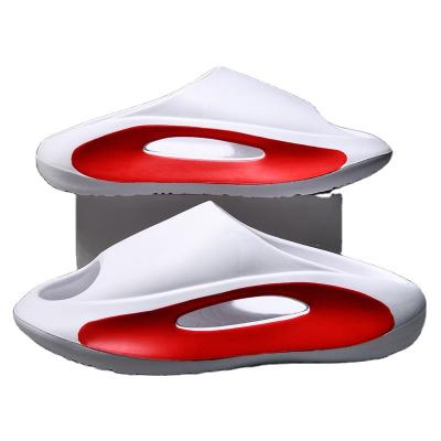 China Insulative Manufacturers Direct Sales Fashion Men's Summer Outdoor Beach New Deep Soled Non-slip Sandals Bao Head Light Half Slippers for sale