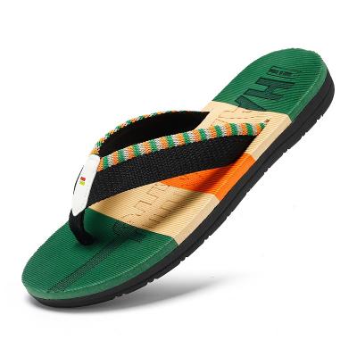 China Wholesale hot fashion trend Eva men's flip flops summer flip flops outdoor fashion trend beach men flip flops in outdoor wearing sandals for sale