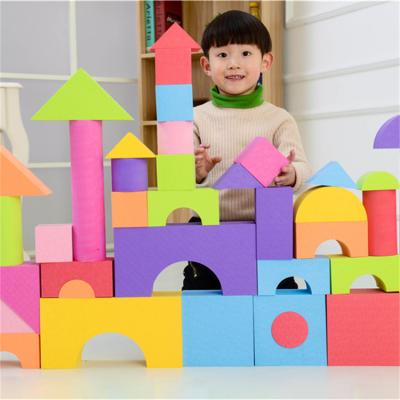 China Hot Selling Construction Toy 2022 Advance The Industry Education Block Toys Eva Building Blocks Kids Toy for sale