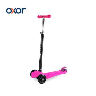 China Adjustable Foldable Handlebar Two Height 4Wheel Foot Brake Kick Kid Foot Scooter for sale