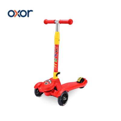 China Easy Foldable Child Scooter Children's Easy Foldable Kids 3 Wheel Kick Skuter Foot Scooty CE Certificate for sale