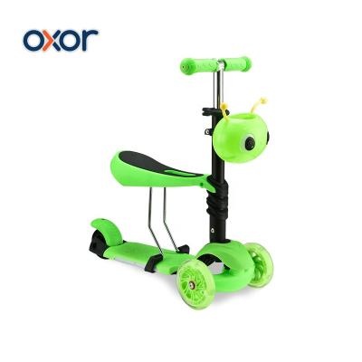 China 3 in1 kids scooter with music kids multi functional scooter 3 in 1 led deck kids outdoor scooter with music for sale