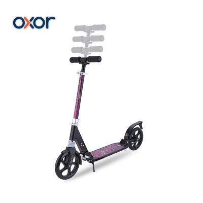 China Sale Two Adjustable Big Wheels Height Handlebar Foldable Adult Stand Up Mini Foot Scooter for sale