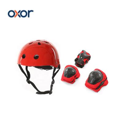 China 2019 Newest Comfortable Wholesale Adjustable Kids Bike Helmet And Safety Knee Pads Set for sale