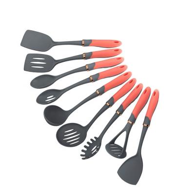 China New Arrivals Sustainable Kitchen Cookware Set Sustainable Cookware 10 Pcs Nylon Kitchen Utensils for sale