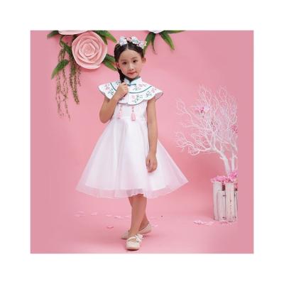 China Breathable White Christmas Dress Kids Girls Formal Dresses For Sale for sale