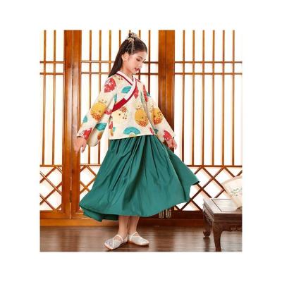 China Chinese Style Children Clothing Kids Traditional Chinese Hanfu Dress Clothes Sets for sale