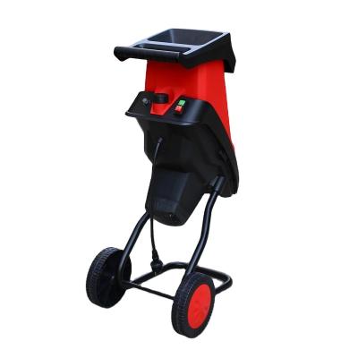 China Machinery Repairs Workshop Small Electric Wood Shredder Garden Tools Garden Branch Leaf Shredder Factory Direct Sales 2500W 40mm Cutting Width for sale