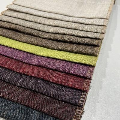 Chine Water Resistant Factory Direct Durable Canvas Polyester Car Seat Look Woven Upholstery Fabrics For Sofa Home Textile à vendre