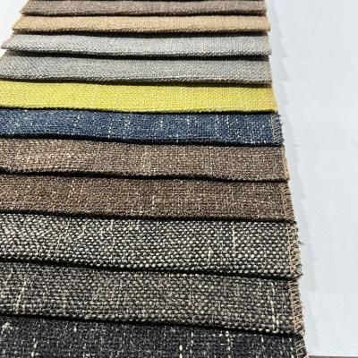 China Water Resistant 100% Polyester Imitation Canvas Car Seat Upholstery Lining Fabric For Sofa Cushion Textiles Te koop