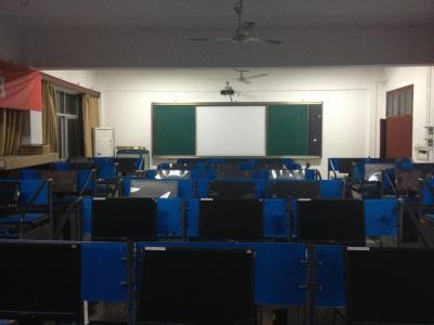 China Multi-Media Classroom E Learning Classroom With 85 Inch Mobile Interactive Whiteboard for sale