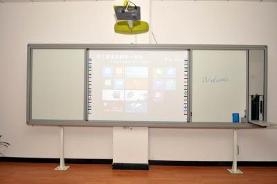 China 8300BS Infrared Interactive whiteboard system , wall mounted interactive whiteboard for sale