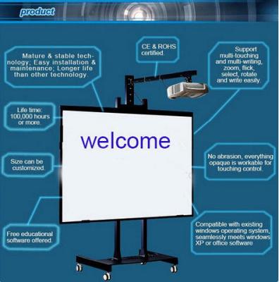 China 120 inch 1080p Whiteboard Learning Systems With All-In-One PC Single Side Design for sale