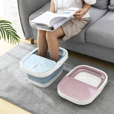 China Sustainable Portable Folding Plastic Bathroom Foot Spa Basin for sale