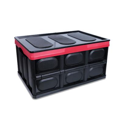 China Hot Sale Plastic Collapsible Storage Box Trash Bin Viable For Home Storage And Car Trunk for sale