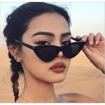 China 2022 Fashion UV-400 Lmamba Cat Eye Sunglasses Personality Trend Triangle Sunglasses Custom The New Sun Glasses Women's Shading for sale