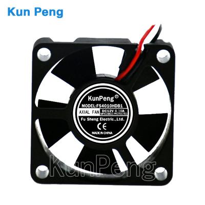 China Copper Wire DC12v Small Mini 4010 Pure 40mm Exhaust Fan Cooling Brushless Fan For Inverter 3D Printer for sale