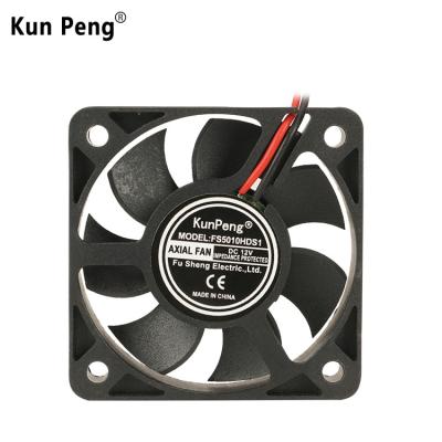 China DC 5010 12V Wholesale Plastic Silent Vent Fan Explosion Proof Use For Car Air Purifier for sale