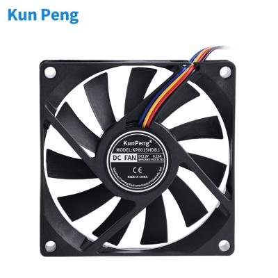 China Exhaust DC 8015 Fan Brushless Exhaust Ventilation Cooler Inverter Fan 12V /24v/ for sale