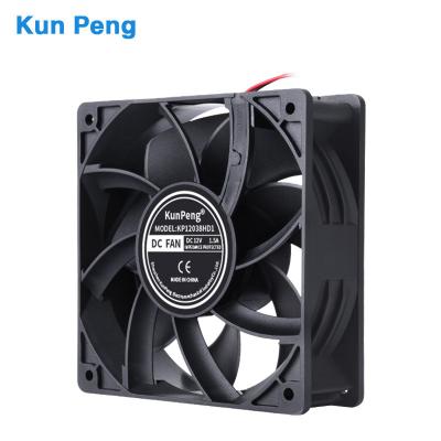 China Exhaust Fan 12038 Ventilation DC Ventilation Exhaust Fans 120mm 12CM 120mm x 120mm x 38mm Computer Case Fan 12V 24V 48V Ball Cooling Cooler for sale