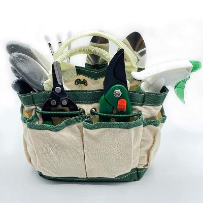 China Garden Tool Kit Stainless Steel Garden Tool Kit Gardening Growing Hand With Plant Labels for sale