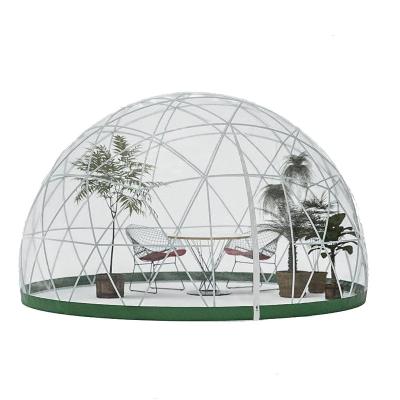 China Easily Assembled PVC Greenhouse Outdoor Transparent Spherical Garden Greenhouse for sale