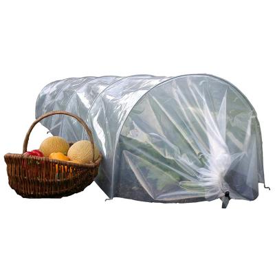 China Easily Assembled PVC Plastic Easy Tunnel Planting Tent Propagator Garden Polytunnel for sale