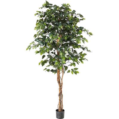 China Contemporary Large Fake Tree Artificial Plant Modern Plant Decor In Pot for sale