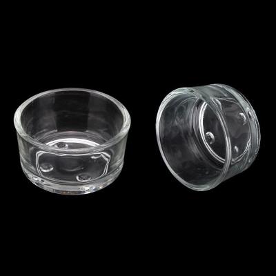 China Viable Glass Reptile Dish Bowl Feeding Reptile Glass Feeder Reptile Bowl Glass For Snake Centipede Scorpion Spider for sale