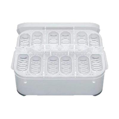 China Plastic Viable Reptile Breeder Breeder Box Hatching Incubator Lizard Reptile Egg Hatching Box Tray for sale